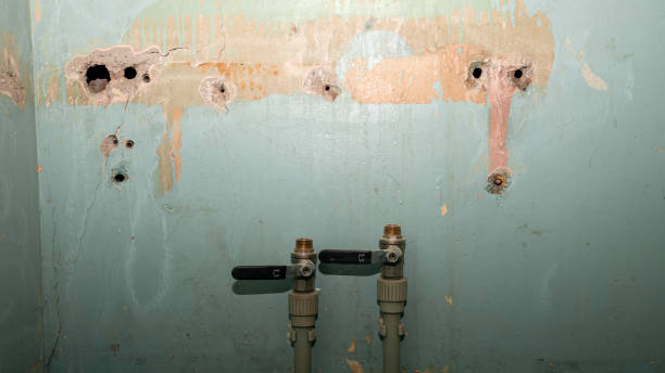 Water damage restoration process in GA